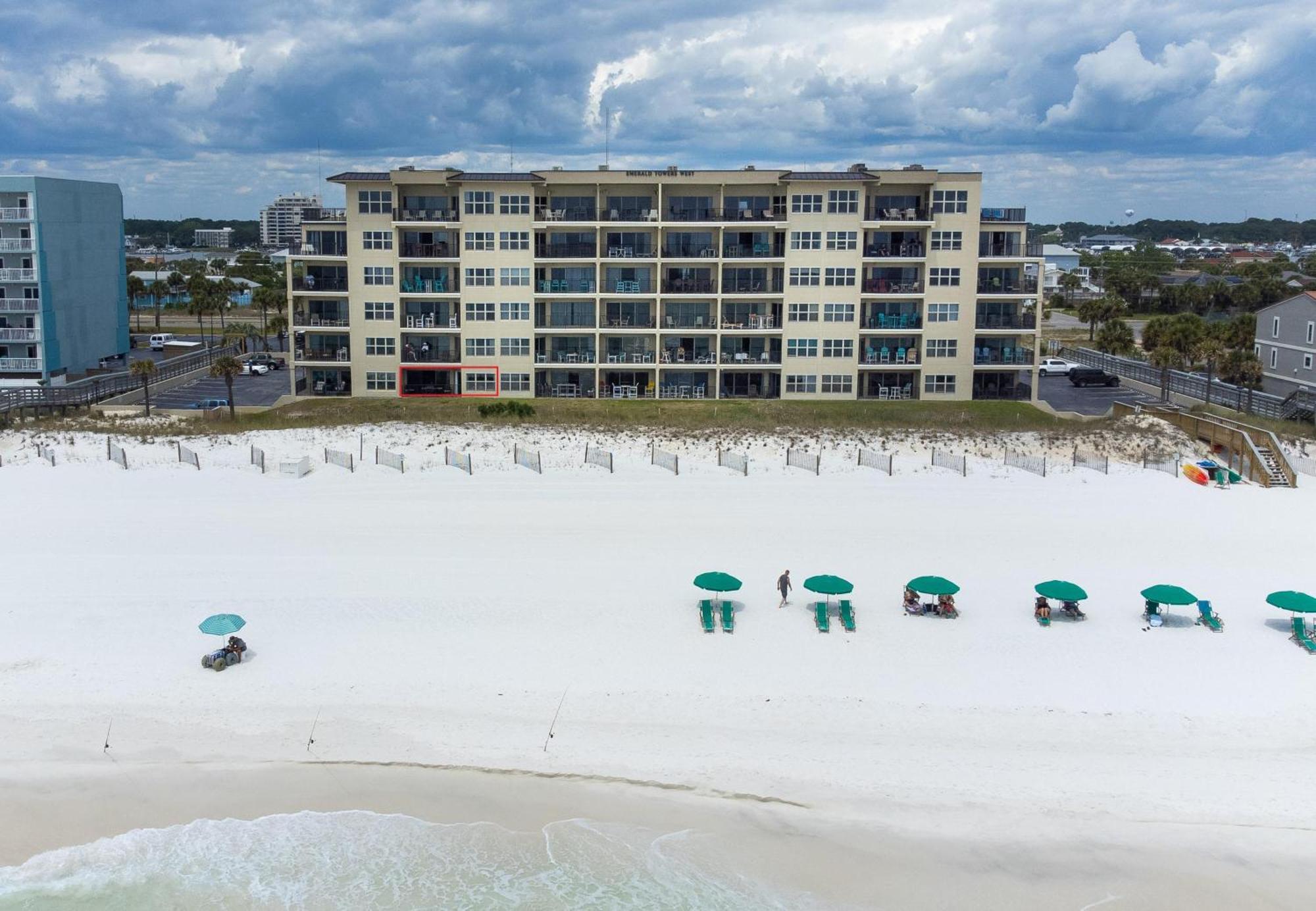 Emerald Towers West 1006 - Breezy Beachcomber Apartment Fort Walton Beach Exterior photo